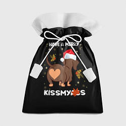 Мешок для подарков Have a merry kissmyass, цвет: 3D-принт