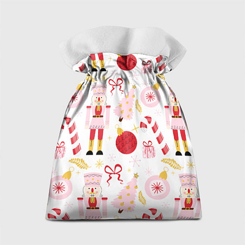 Подарочный мешок Щелкунчик в розовом цвете / 3D-принт – фото 2