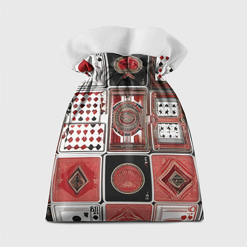 Подарочный мешок Покерный гений / 3D-принт – фото 2