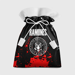 Мешок для подарков Ramones краски метал группа, цвет: 3D-принт