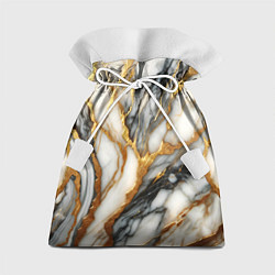 Мешок для подарков Мрамор - текстура, цвет: 3D-принт