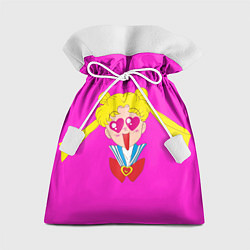Мешок для подарков Банни Цукино - Сейлор мун парная, цвет: 3D-принт