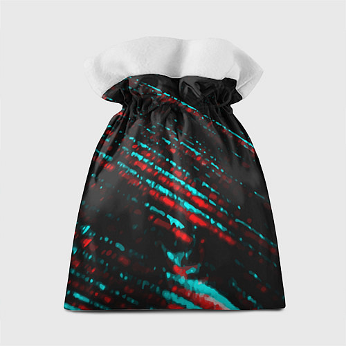 Подарочный мешок Palworld в стиле glitch и баги графики на темном ф / 3D-принт – фото 2