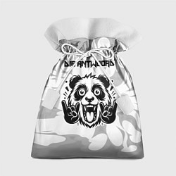 Мешок для подарков Die Antwoord рок панда на светлом фоне, цвет: 3D-принт