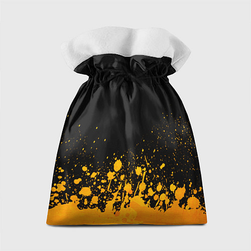 Подарочный мешок AEK Athens - gold gradient посередине / 3D-принт – фото 2