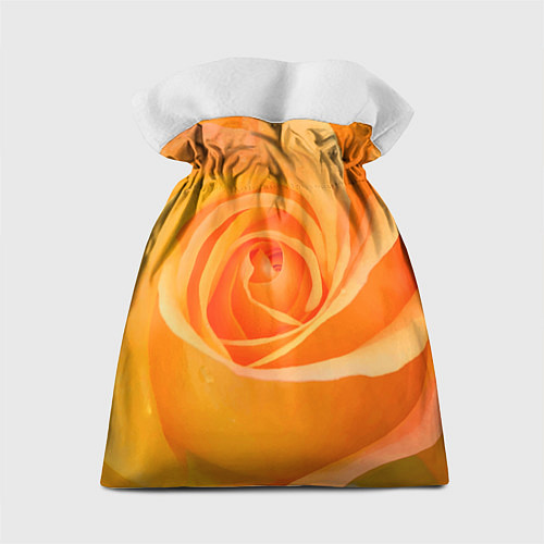 Подарочный мешок Оранжевая роза - woman / 3D-принт – фото 2