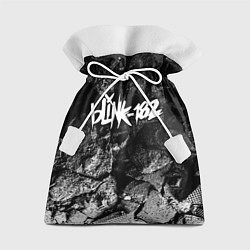 Мешок для подарков Blink 182 black graphite, цвет: 3D-принт