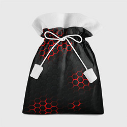 Мешок для подарков Стальная броня соты текстура, цвет: 3D-принт