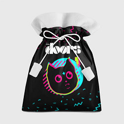 Мешок для подарков The Doors - rock star cat, цвет: 3D-принт
