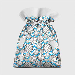 Мешок для подарков Мячи волейбольные паттерн, цвет: 3D-принт