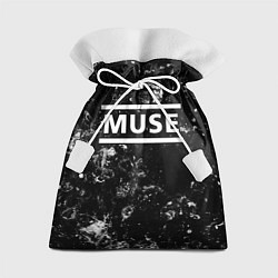 Мешок для подарков Muse black ice, цвет: 3D-принт