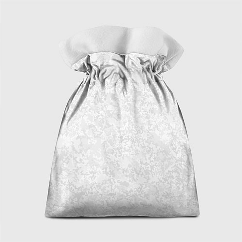 Подарочный мешок Светло-серый текстура / 3D-принт – фото 2