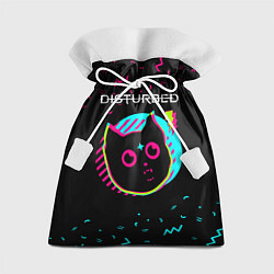 Мешок для подарков Disturbed - rock star cat, цвет: 3D-принт