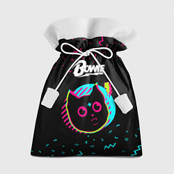 Мешок для подарков David Bowie - rock star cat, цвет: 3D-принт