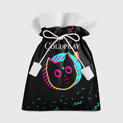 Мешок для подарков Coldplay - rock star cat, цвет: 3D-принт