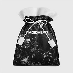 Мешок для подарков Radiohead black ice, цвет: 3D-принт