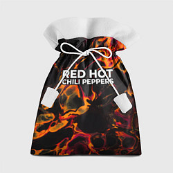 Мешок для подарков Red Hot Chili Peppers red lava, цвет: 3D-принт