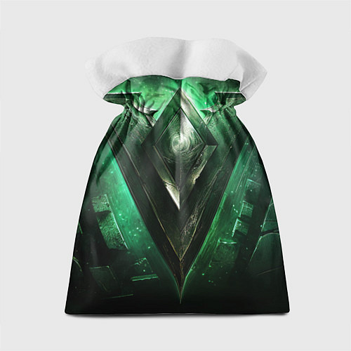 Подарочный мешок Stellar Blade Eve green style / 3D-принт – фото 2