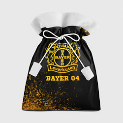 Мешок для подарков Bayer 04 - gold gradient, цвет: 3D-принт