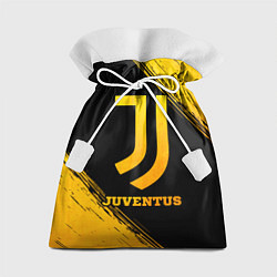 Мешок для подарков Juventus - gold gradient, цвет: 3D-принт