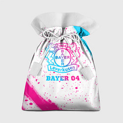 Мешок для подарков Bayer 04 neon gradient style, цвет: 3D-принт