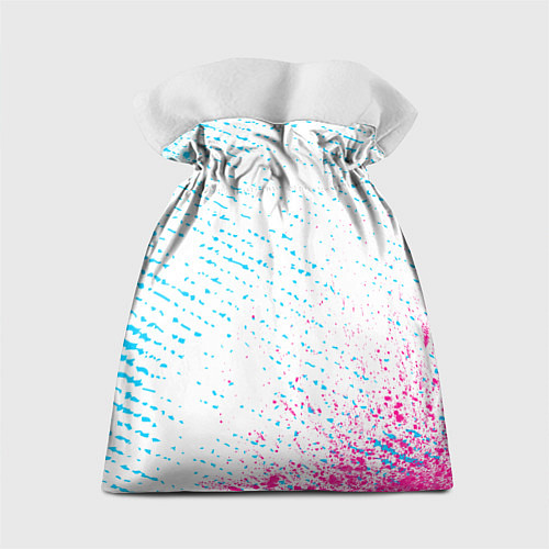 Подарочный мешок PSG neon gradient style / 3D-принт – фото 2