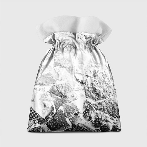 Подарочный мешок Placebo white graphite / 3D-принт – фото 2
