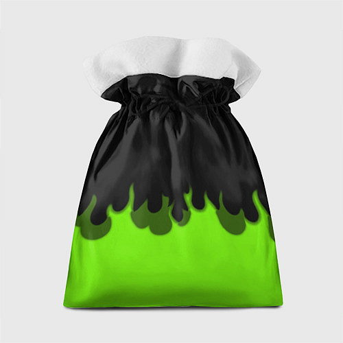 Подарочный мешок Xbox green fire / 3D-принт – фото 2