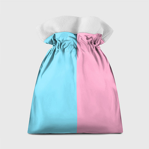 Подарочный мешок Summer-pink and blue / 3D-принт – фото 2