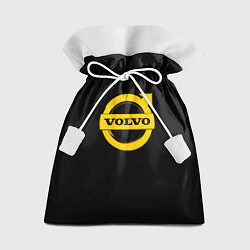 Мешок для подарков Volvo yellow logo, цвет: 3D-принт