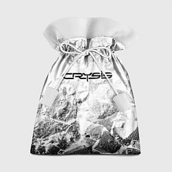 Мешок для подарков Crysis white graphite, цвет: 3D-принт