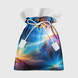 Мешок для подарков Космический пейзаж - галактики, цвет: 3D-принт