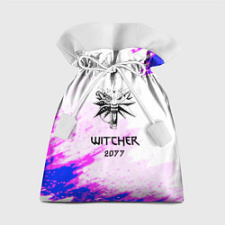 Мешок для подарков The Witcher colors neon, цвет: 3D-принт