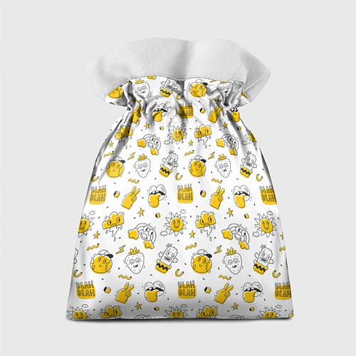 Подарочный мешок Хиппи бла бла / 3D-принт – фото 2