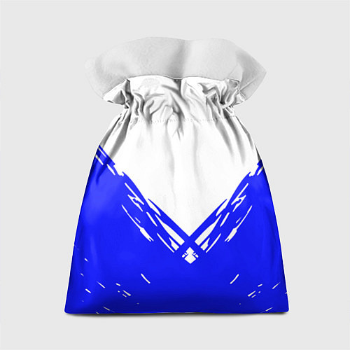 Подарочный мешок PUBG синие краски / 3D-принт – фото 2