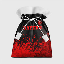 Мешок для подарков Bayern - red gradient посередине, цвет: 3D-принт