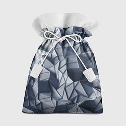 Мешок для подарков Геометрические грани, цвет: 3D-принт