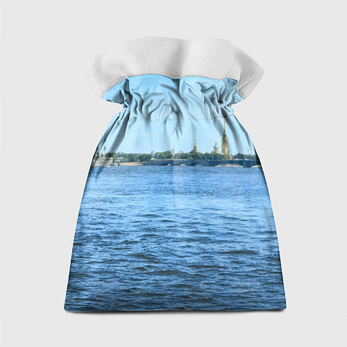 Подарочный мешок Санкт-Петербург северная столица России / 3D-принт – фото 2