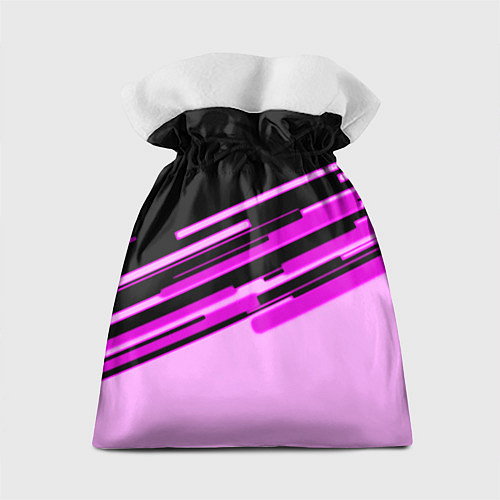 Подарочный мешок Tekken pink line / 3D-принт – фото 2