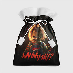 Мешок для подарков Chucky wanna play?, цвет: 3D-принт