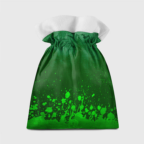 Подарочный мешок Half-Life - green gradient посередине / 3D-принт – фото 2