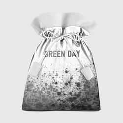 Мешок для подарков Green Day - white gradient посередине, цвет: 3D-принт