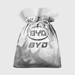 Мешок для подарков BYD - white gradient, цвет: 3D-принт