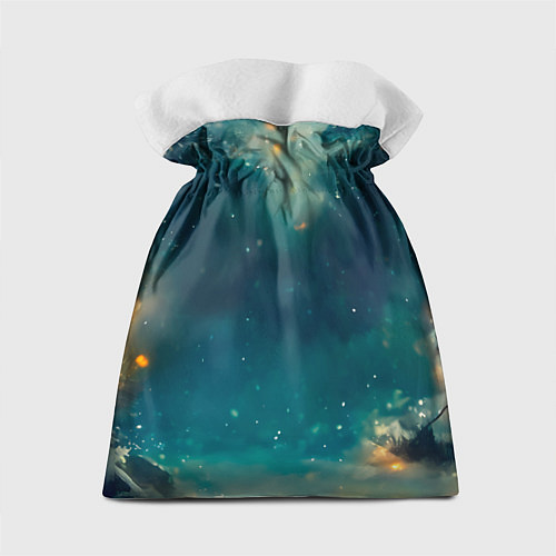 Подарочный мешок Новогодняя большая змея / 3D-принт – фото 2