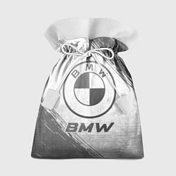 Мешок для подарков BMW - white gradient, цвет: 3D-принт