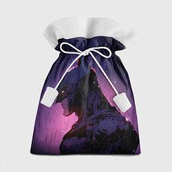 Мешок для подарков Batman - Neon rain, цвет: 3D-принт