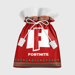 Мешок для подарков Fortnite new year, цвет: 3D-принт