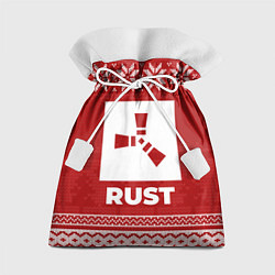 Мешок для подарков Новогодний Rust, цвет: 3D-принт