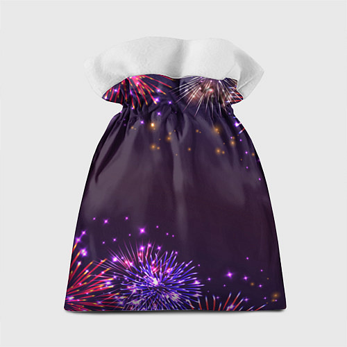 Подарочный мешок Праздничный Stray / 3D-принт – фото 2