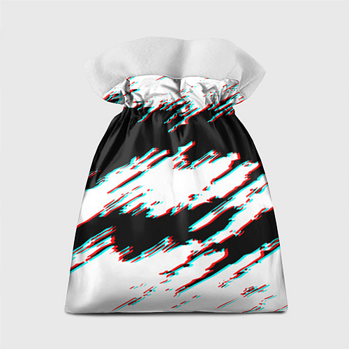 Подарочный мешок Nasa glitch color / 3D-принт – фото 2